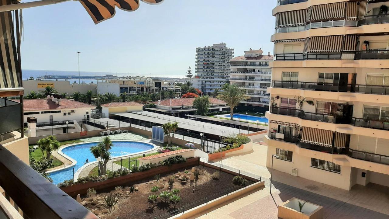 Vistas Al Mar Jardines Canarios Los Cristianos لوس كريستيانوس المظهر الخارجي الصورة